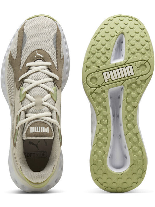 Puma Softride Frequence Men's Running Shoes Green