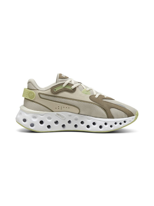 Puma Softride Frequence Men's Running Shoes Green