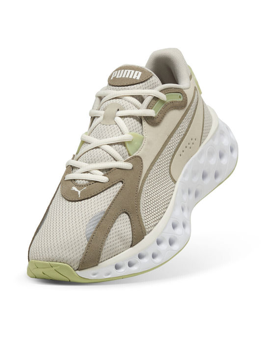 Puma Softride Frequence Men's Running Shoes Green