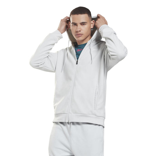 Hooded sweatshirt Reebok Workout Ready Fleece Zip-Up