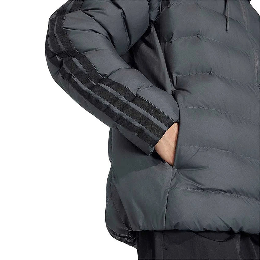 ADIDAS ESS 3S SYNTH DOWN HD JKT GREY