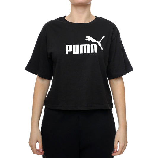Puma ESS Cropped No. 1 Logo Relaxed Tee