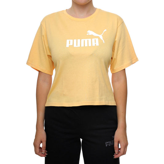 Puma ESS Cropped No. 1 Logo Relaxed Tee
